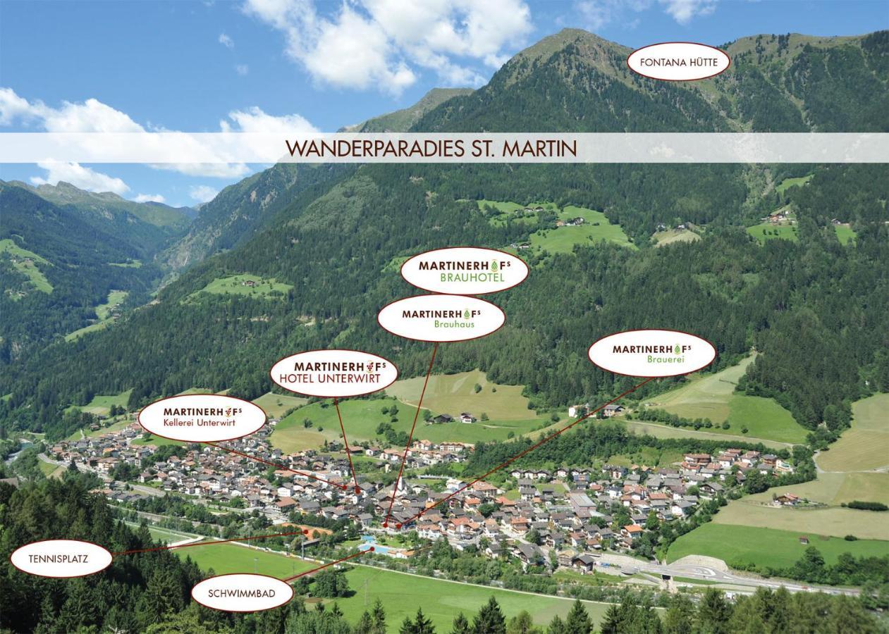 Martinerhof'S Brauhotel San Martino In Passiria  Exterior foto